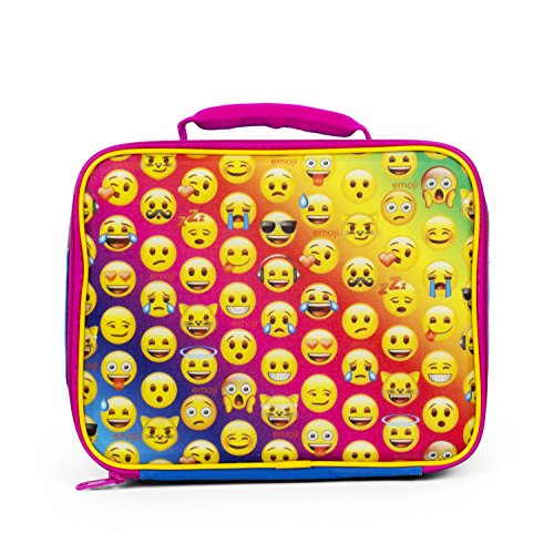 Emoji Rainbow Party Insulated Lunch Kit