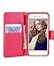 iPhone 6 Plus Wallet Case, FLYEE Christmas Gifts Premium Vintage Emboss Flower Flip Wallet Shell PU Leather Magnetic Cover Skin with Detachable Wrist Strap Case for iPhone 6/6s Plus 5.5