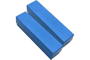 2 Pack Blue BarberMate Blade Caddy with Detachable Lid