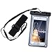 KATTEONG Waterproof Case Dry Bag Cell Phone Pouch With Military Lanyard Strap For Kayaking Skiing Sledding Boating Surfing Best Waterproof Case For iPhone7 6 6S Plus 5S SE Samsung Galaxy S7