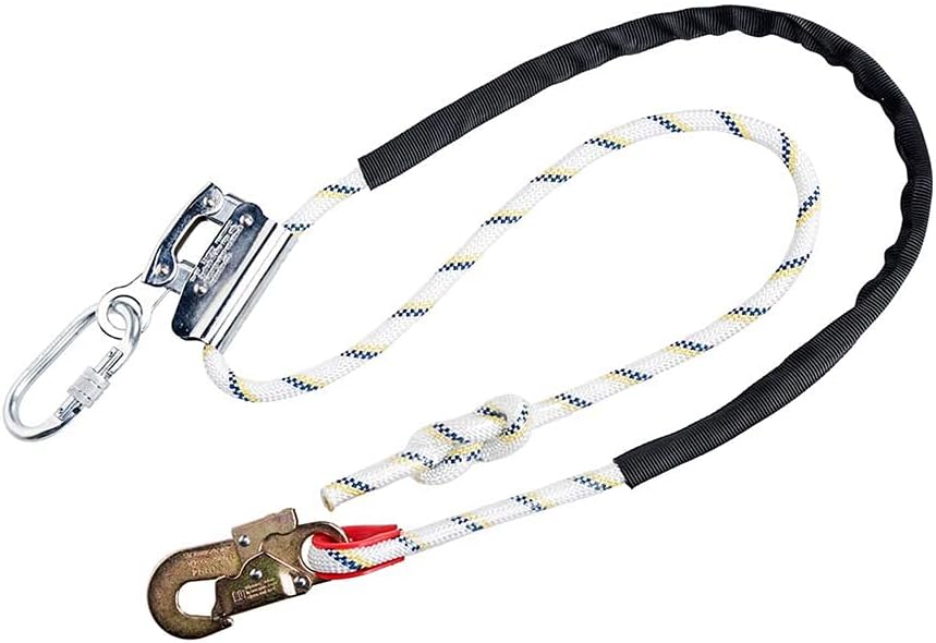 Portwest Work Positioning Lanyard Grip Adjuster White FP26WHR One Size