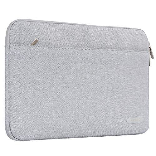 HSEOK Laptop Sleeve, Polyester Case Bag Cover for 12.9 iPad Pro / 13.3 Inch Laptop Notebook Computer / MacBook Air / MacBook Pro, Gray