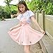 Focal20 Cat Design Suspender Skirt Cat Embroidery Dress Pad Hollow Out Princess Sleeveless Skirt Lolita Skirt