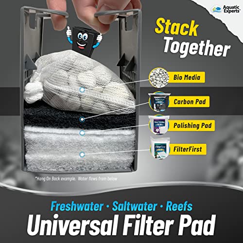 Aquatic Experts Aquarium Carbon Pad Activated Carbon Filter Pad Cut