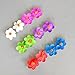 Butterfly Craze Hawaiian Hibiscus Flower Hair Clips for Luau Party Favor Hawaiian Party Decoration - 12 pcs