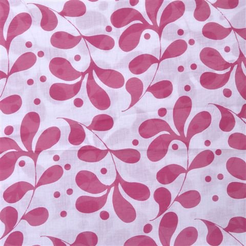 girl's floral print 100% cotton face scarf