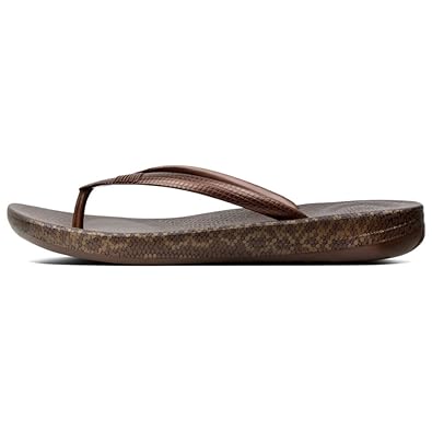 snake print flip flops