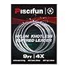 Piscifun-Fly-Fishing-Tapered-Leader-with-Loop-9-5-Pack