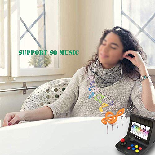 Moligh doll Retro Game Console Portable Game Console 16GB 4.3 Full View TFT Screen 3000 Classic Games ,Support Transplant Games /Arcade games/CP1/CP2/NEOGEO/GBA/SFC/M