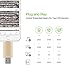 iPhone Flash Drive 32GB, Omars OTG USB 3.0 External Storage Memory Stick Adapter Expansion Compatible with iPhone, iPad, iPod, Mac and PC [Apple MFI Certified] (32G, Gold)