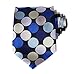 SetSense Men's Polka Dot Jacquard Woven Tie Necktie Set