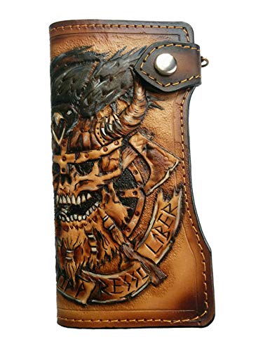 personalized biker wallets