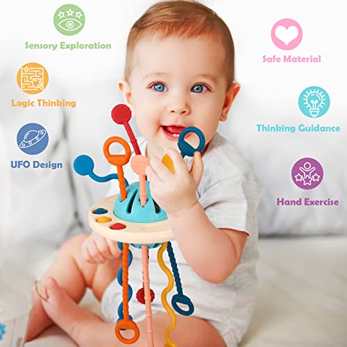 MIOKIDZFUN Baby Montessori Toys, Sensory Toys for Babies 18M+, Activity