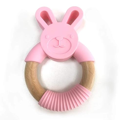 silicone bunny teether