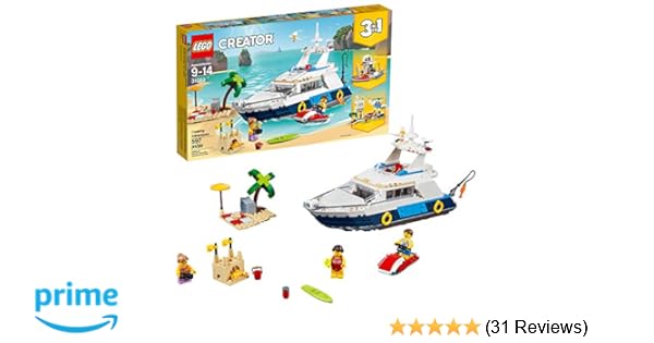 Amazoncom Lego Creator 3in1 Cruising Adventures 31083