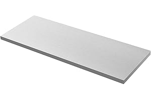 YTKavq Stainless Steel Flat Bar，1/8" Thickness x 1" Width x 12" Length Stainless Steel Bar Stock，Stainless Steel Rods for Crafts,Models, Repairs, Electrical