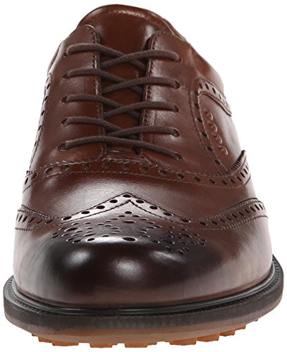 ecco wingtip golf shoes