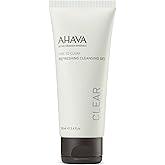 AHAVA Cleanse Refreshing Cleansing Gel - Soapless Cleanser & Refresher, Tones & Wash-off Makeup, Dirt & Impurity, Enriched with Exclusive blend Osmoter, Ginger Root, Allantoin & Vitamin E, 3.4 Fl.Oz