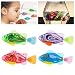 NUOLUX 4pcs Robot Fish Swimming Electric Clownfish Battery Powered Toy(Random Color)