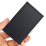 Maxgear Professional Business Card Holder Business Card Case Stainless Steel Card Holder Keep Business Cards in Immaculate Condition Clemence Full Black