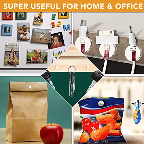 TRYMAG Small Tiny Refrigerator Round Disc