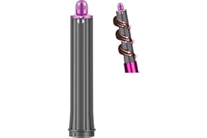 PUREGUST 1.2IN Long Hair Barrels Attachment Compatible with Dyson Airwrap HS01 HS05 HS08 Accessories, Automatic Curling Iron Curlers for Soft Inward Curls Voluminous Outward Waves Rose