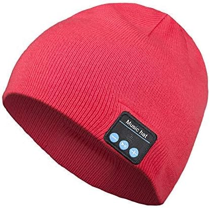 Amazon Co Jp Bluetooth ビーニー Bluetooth 帽子 メンズ レディース 音楽ハット Bluetooth ヘッドフォン付き 電子ギフト 男女兼用 ファッションギフト レッド Jvlym002 Red 家電 カメラ