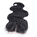 Beata Hair Brazilian Lace Closure Body Wave 10inch Middle Part Human Hair Closure Bleached Knots with Baby Hair