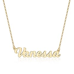 Ursteel Vanessa Necklace, Custom Name Necklace