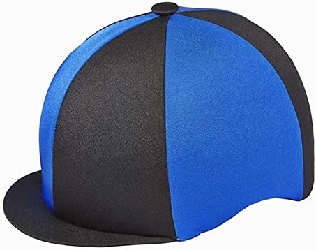 CAPZ Hard Hat Cover- Black/Royal