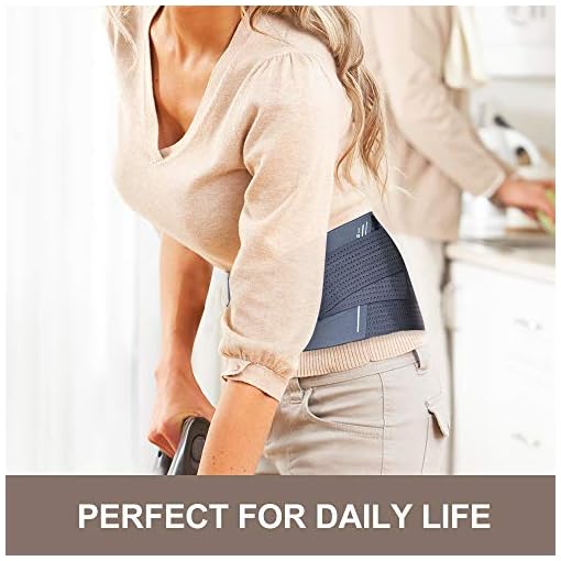 BERTER Lower Back Brace for Lower Back Pain Relief for Men & Women, Lumbar Back Support Belt with Compression Band… - Image 8