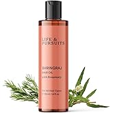 Life & Pursuits Bhringraj Hair Growth Oil 3.4 Fl Oz, Natural Ayurveda Scalp Therapy For Men & Women| Rosemary, Amla, Hibiscus, Tea Tree & Coconut| Reduces Itchiness & Dryness| Nourishes Damaged Hair