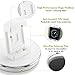 Compatible Fitbit Blaze Charger,EPULY Compatible Fitbit Blaze Charger Replacement Accessories Charging Stand Station TPU Protective Hook With 3 Feet Usb Cable Compatible Fitbit Blaze Smart watch White