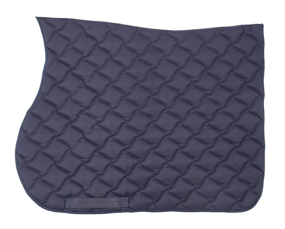 PFIFF 102306 – 220 Full Vs Saddle Pad – Catfish with Box Quilting, Full/Warmblood L Dark Blue