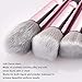 Makeup Brushes, ITME Premium Professional Makeup Brush Set With Purse,10 PCS Synthetic Cosmetics Makeup Brushes For Foundation Blending Blush Powder Blush Concealers Eye Shadows Brushes (Rose Gold)