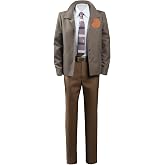 Pexlaxy Adult Mens Costume Halloween Cosplay TVA Jacket Uniform Suit 2021 for Men,Male