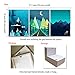 Gardenia Art - Abstract Mountain at Night Canvas Prints, 16x12 inch/Piece, 3 Panels, Framed