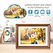 YENOCK Digital Picture Frame 10.1 Inch WiFi 16GB Digital Photo Frame 1280X800 HD IPS LCD Touch Screen Display，Share Photos or Videos from Anywhere by Phone iOS or Android, Email, Facebook, Twitterthumb 2