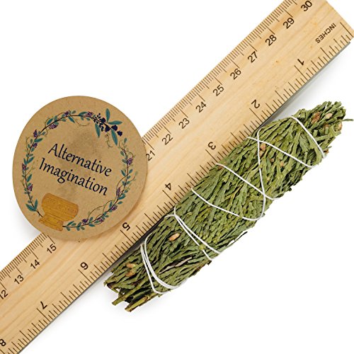 Cedar Incense Wands, Package of 3, 4" Smudge Stick Bundles. Grown in The USA. - Image 7