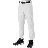 Blackout Tees Alleson 605PY Youth Baseball Uniform Boys Solid Pants A White S