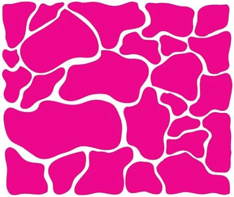 Amazon Com Hot Pink Cow Print Wall Stickers Decals Home Kitchen Amazon Com Hot Pink Cow Print Wall Stickers Decals Home Kitchen