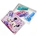Townley Girl Minnie Mouse Kiss It Paint It Lip Gloss and Nail Polish Set with Makeup Case, 5 Pieces
