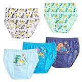 RAISEVERN Cute Little Boys 'Packs 5 Underwear Boy Hipster 3D Chameleon Stampa Sl