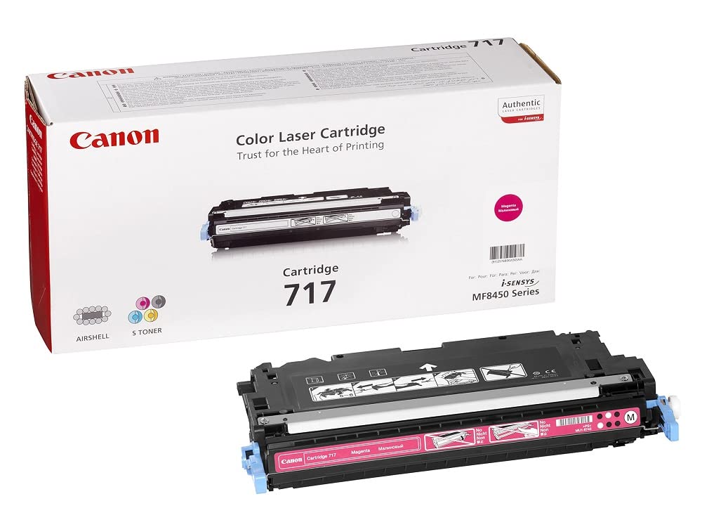 Canon 717 M - 2576B002 - 1 x Magenta - Toner Cartridge - For iSENSYS MF8450