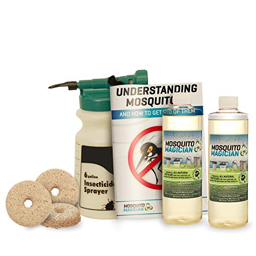 Natural Mosquito Killer and Insect Repellent Kit Includes 2 Pints of