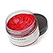 MOFAJANG Unisex Hair Wax Dye Styling Cream Mud, Upgrated Natural Hairstyle Color Pomade, Washable Temporary,Party Cosplay Daily Use (Red)