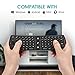 Rii Wireless Mini Fly Mouse Keyboard for PC,Windows,HTPC,Smart TV,TV Box,Android System,PS3,Linux