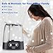 Clarion Air Ultrasonic Cool Mist Humidifier :: Whisper Quiet Air Moisturizer with High Capacity 1.6 Gallon Tank (6 Liters) :: Custom Controls, Nightlight, Automatic Shutoff, Safe & Germ Free