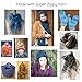 Living Dreams SUPER ZIPPY Hand Dyed Extra Bulky Wool Roving Yarn for Knitting Crochet Weaving & Boho Wall Art. Made in USA. Bliss