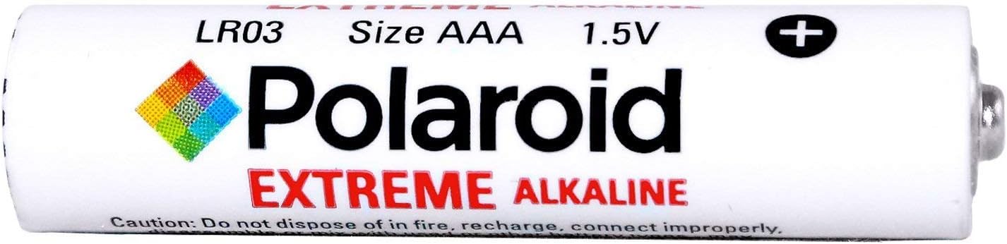 Polaroid Extreme AA Alkaline Batteries Wholesale Bulk Bundle Pack (100-Pack) Non Rechargeable: Health & Personal Care